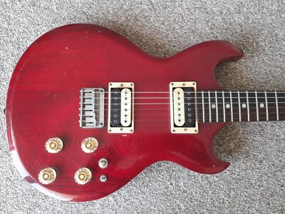 Aria Pro II CS-350 Cardinal 1981 See Thru Red Made in Japan