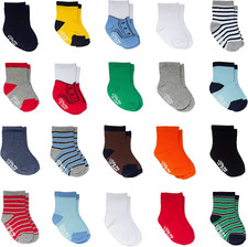 Baby Boy Assorted Socks 0-12/12-24 Month