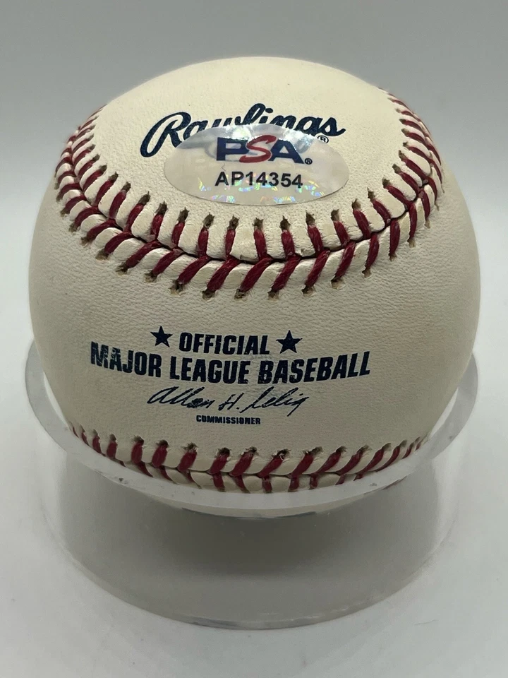 Jose Canseco I made out with Madonna Signed Autograph OMLB Baseball PSA DNA *4 - Image 3 of 3