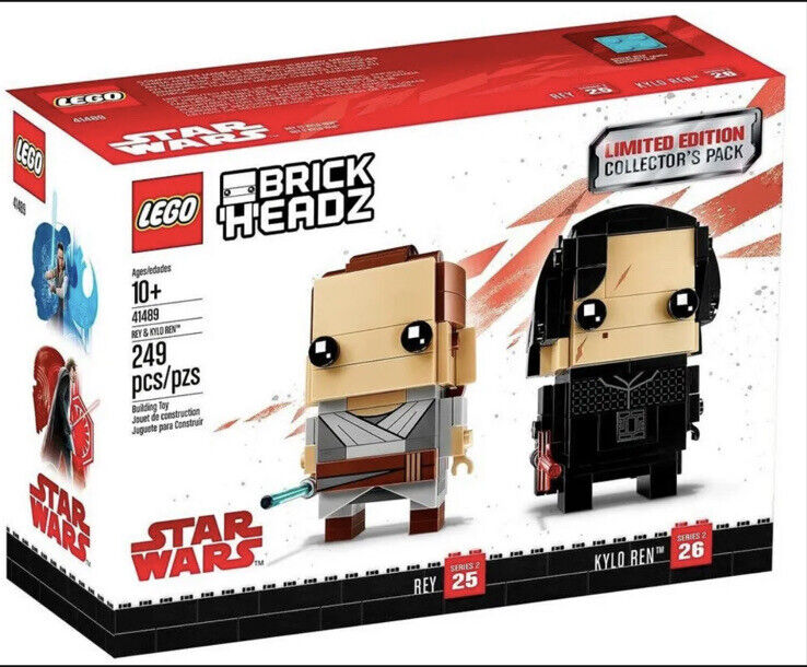 LEGO BRICKHEADZ: Rey & Kylo Ren (41489) for sale online | eBay