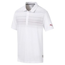 595104-02 MENS PUMA GOLF LIMELIGHT POLO