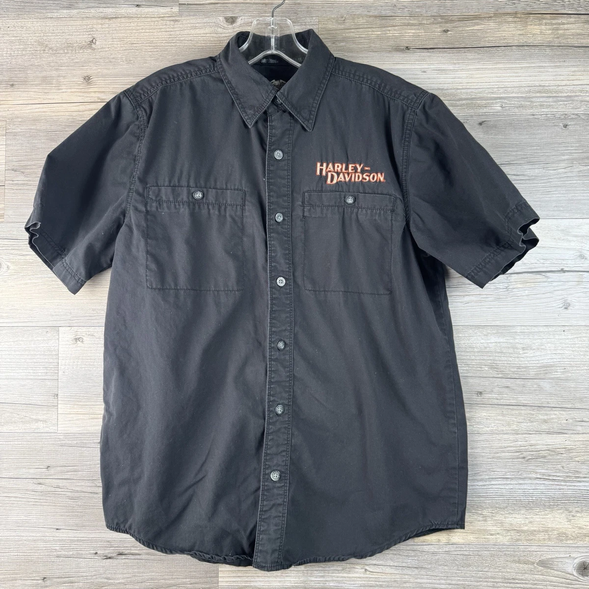 Harley-Davidson Short Sleeve Regular Size S Casual Button-Down