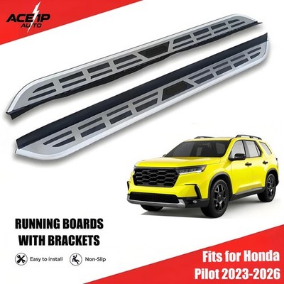 Fixed Running Boards Side Steps Pedals Fits for Honda Pilot 2023 2024 2025 2026