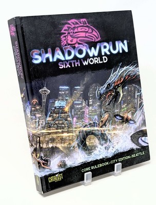 Catalyst Game Labs: Shadowrun Sixth World Core Rulebook City Edition Seattle VG
