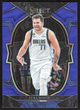 6977K 2022-23 Panini Select #51 Luka Doncic Blue Prizms