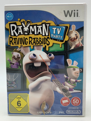 Rayman Raving Rabbids: TV Party I Nintendo Wii I Game I OVP I Wii