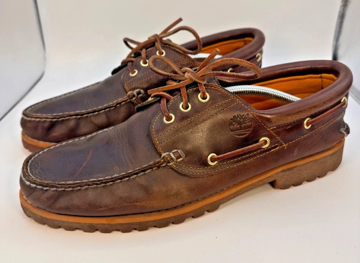 Timberland Leather Upper M Boat Shoe Casual Shoes for Men  display picture 1