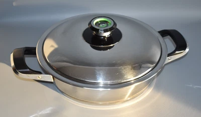 AMC Topf 24 cm Kochtopf mit Visiotherm Deckel Fach #G2V - Bild 1 von 4