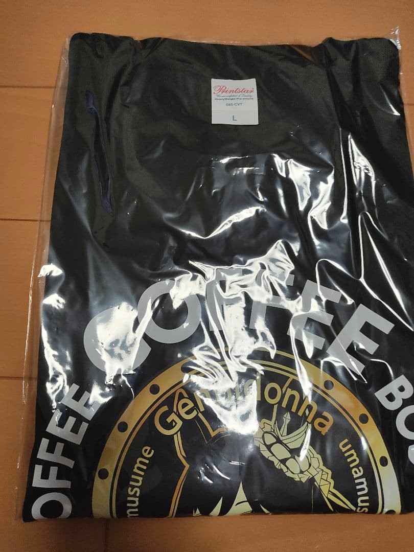 BOSS コーヒー Tシャツ Lサイズ 非売品 BOSS ボス Tシャツ Lサイズ 黒