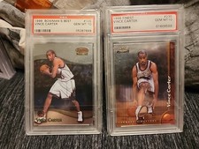 1998-99 Topps Finest & Bowman's Best  Vince Carter RC Lot Graded PSA 10 Gem Mint