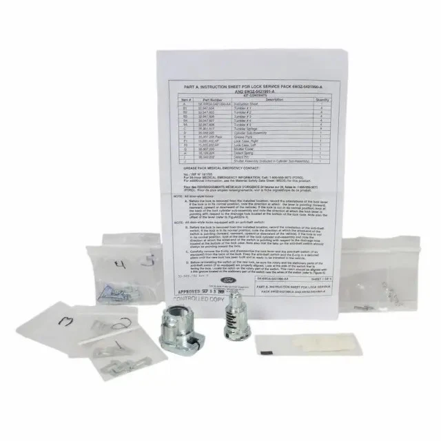 Cilindro de bloqueo genuino Ford Crown Victoria Grand Marquis 6W3Z-542190-A Foto 2 de 4