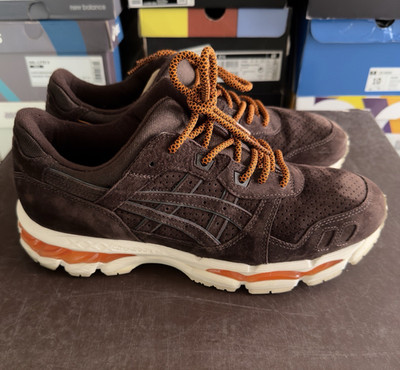 ASICS Gel Lyte 3.1 Ronnie Fieg Kith Brown Suede Low Top Lace-Up Sneaker
