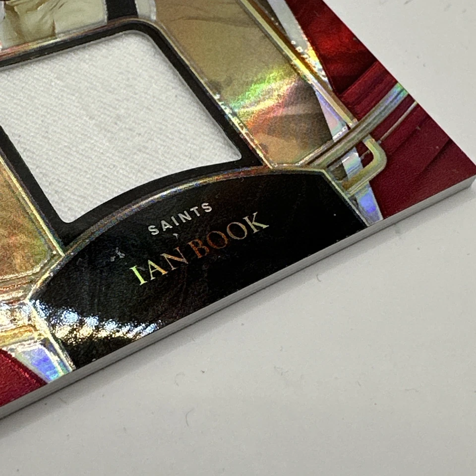 2021 Panini Select Rookie Swatches Red Prizm Patch - Ian Book #RSW-IBO RC - Image 3 of 3
