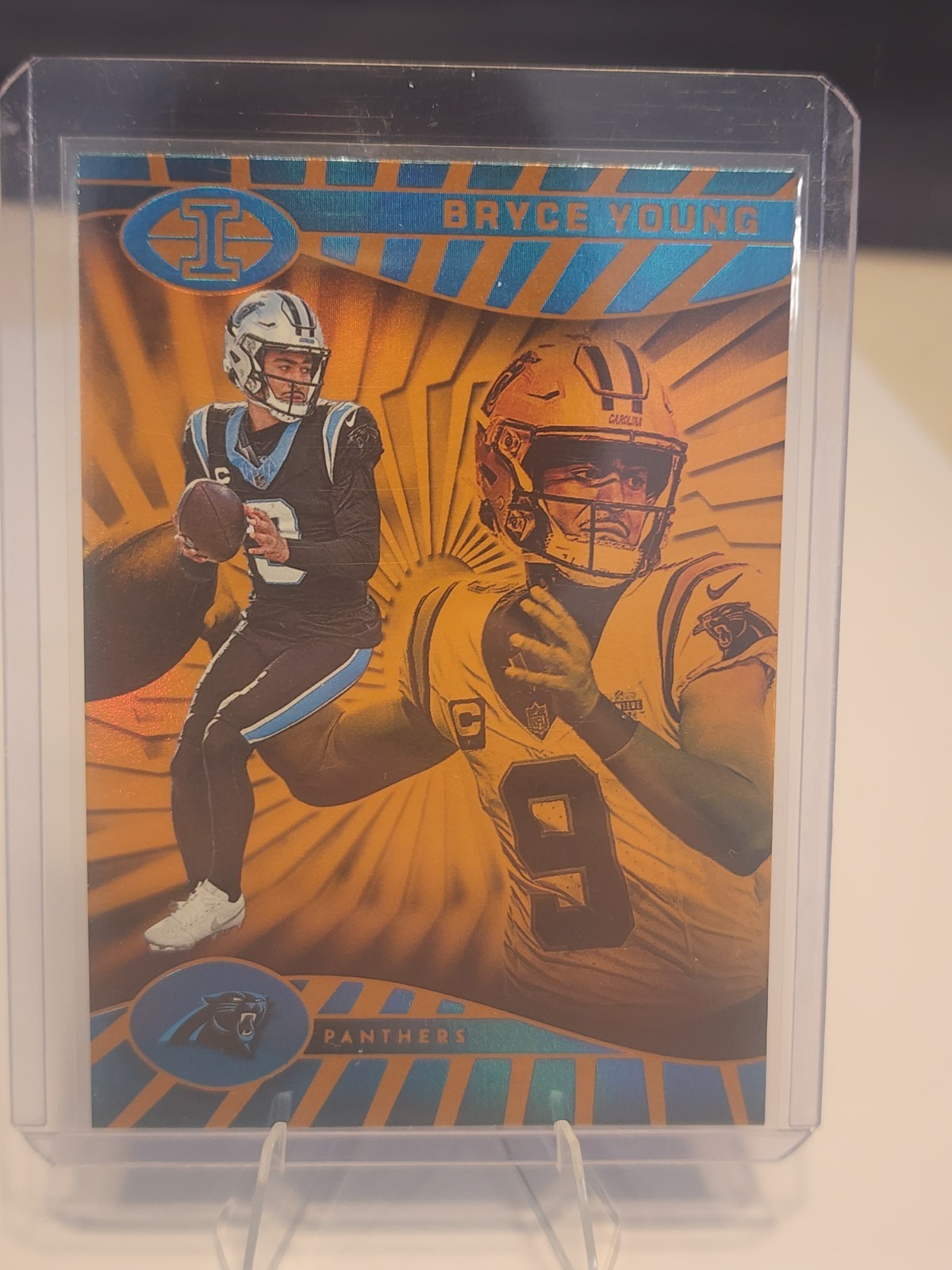 2024 Panini Illusions - Bryce Young #10 Trophy Collection Orange