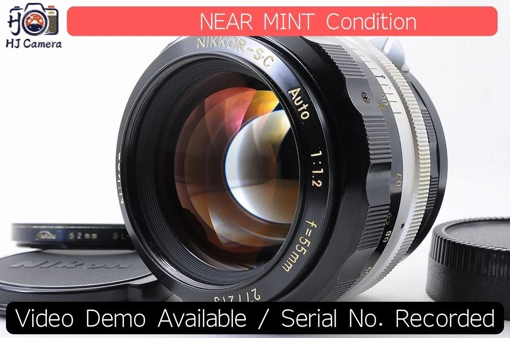 Nikon f/1.2 Camera Lenses 55mm Focal for sale | eBay
