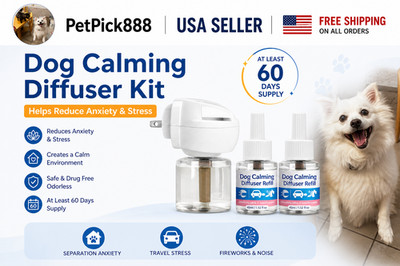 Calming Diffuser for Dogs to Relieve Stress, Dog Calming Diffuser for Anxiety