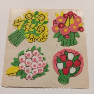 Fuzzy Stickers Abriss Vintage O250