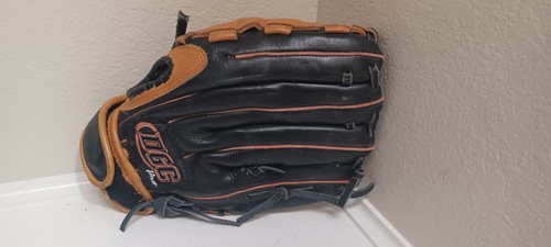 DGC PRO BASEBALL GLOVE Black And TAN DIAZ GLOVE COMPANY CUSTOM ! LHT 12 ...