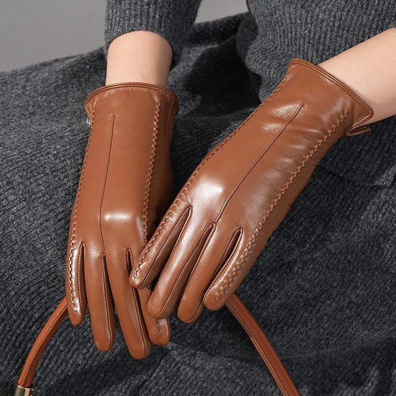 Ladies Womens Premium High Quality Genuine Soft Leather Gloves Fully Lined Warm
Opens in a new windo