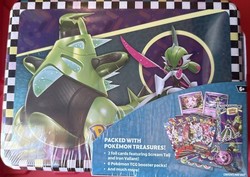 Pokémon TCG 2024 Collector Treasure Chest Tin Lunch Box
