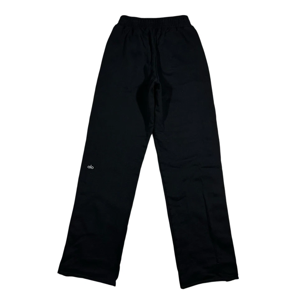 Alo Yoga Women’s Courtside Tearaway Snap Sweatpants Black Size XS 31” Inseam - Image 2 of 4