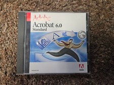Adobe Acrobat 6.0 Standard for Windows PC with serial number