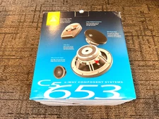 Garmin JL Audio C5-653 3 way 6 1/2” Component System New