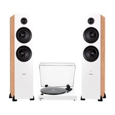 Fluance RT81 Elite HiFi Turntable with Ai81 Powered Tower Speakers Bundle
