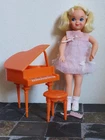 Vintage Tutti w/Piano & Stool, VG cond., near complete set, original owner