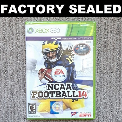  BRAND NEW, FACTORY SEALED GAME NCAA College Football 14 2014 Xbox 360 xbox360