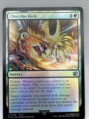 Chocobo Kick Final Fantasy Foil / Regular NM