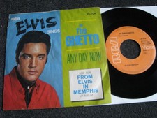 Elvis Presley-In the Ghetto 7" Vinyl-1969 Germany-RCA Victor-47 97 41-MINT