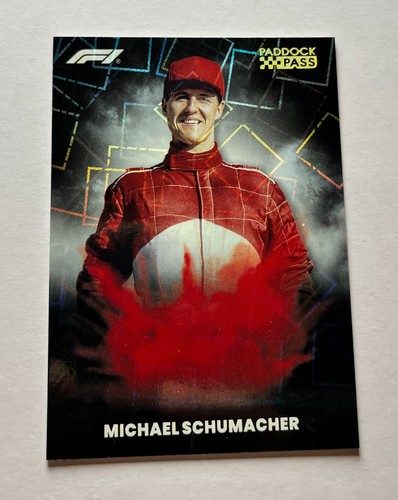 Michael Schumacher #PR-11 2024 Topps Paddock Pass Formula 1 Prolific card