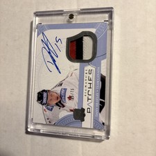 11-12 UD Upper Deck The Cup Signature Patches  Dany Heatley  /75  Patch  Auto