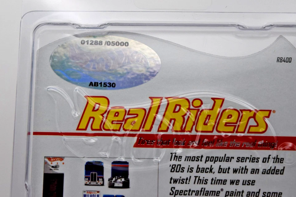 Hot Wheels 2010 RLC Real Riders серия 9 Thunder Roller #1288/5000 низкий No - Изображение 3 из 3