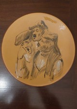 Piatto Ceramica Antonio Corriga Sardegna Oristano