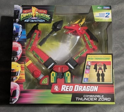 Mighty Morphin Power Rangers Re-ignition Red Dragon Thunderzord Season 2 New