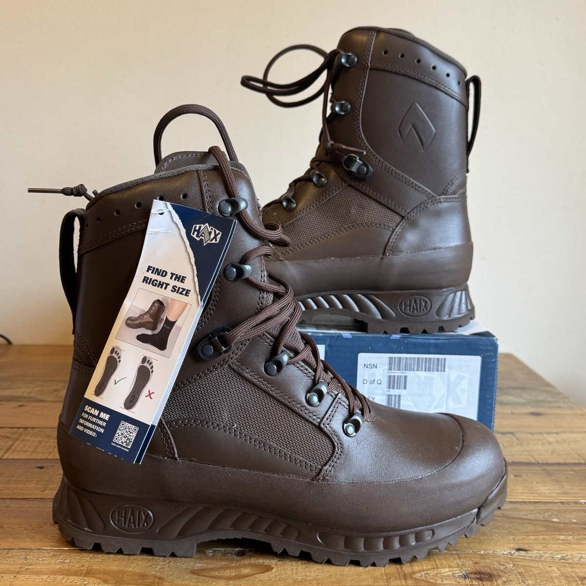 Hiking Haix Men's Boots Haix Commander GTX Boots Black Grade