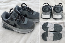 Nike Air Max Toddler Shoes Size 7C Gray/Black Sneakers Lightweight Athletic Shoe