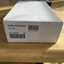 SerComm SR-KPD02 ATT Security System Keypad Burglar Alarm - H/W Ver: 1.01, New