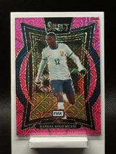 2024-25 Panini Select Fifa - Terrace Randal Kolo Muani #73 Pink Mojo Prizm /299