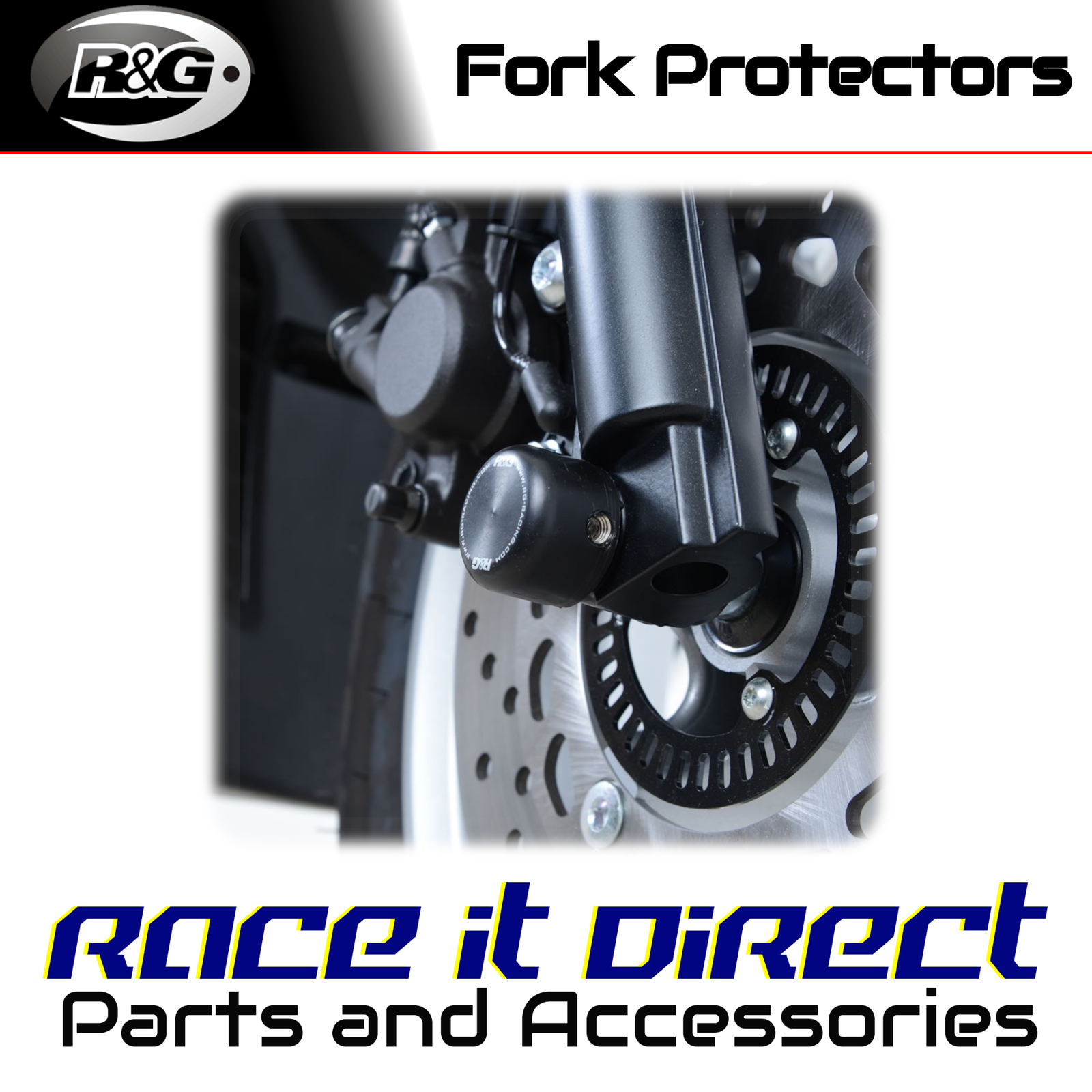R&G - FP0203BK - Fork Protectors