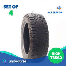 Set Of 4 Used 27555r20 Goodyear Wrangler Ultra Terrain At 113s - 8.5-932 Set Of 4 Used 27555r20 Goodyear Wrangler Ultra Terrain At 113s - 8.5-932