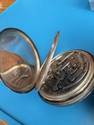 High Grade Swiss Chronograph Pocket Watch Sterling Silver Heuer Movement Repair — photo 8