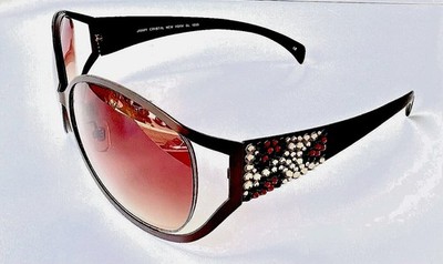 SUNGLASSES By Jimmy Crystal Leopard Dezign Made W/Swarovski  display picture 2
