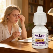 Systane Complete Lubricant Eye Drops for Dry Eye Relief, 2 Bottles Pack