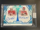 2024 Panini Flawless Patrick Mahomes and Joe Montana Dual Auto /5