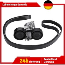 Keilrippenriemensatz mit Riemenspanner passt für BMW 3 Gran Turismo F34 Schwarz