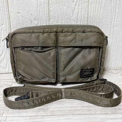#ad YOSHIDA PORTER TANKER Shoulder Bag PORTER Silver Gray $174.99