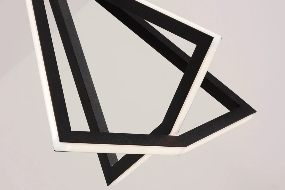 Colgante AFX GNAP15L30D1RND3 Gianna 28"W LED Multi Luz - Níquel Foto 4 de 4